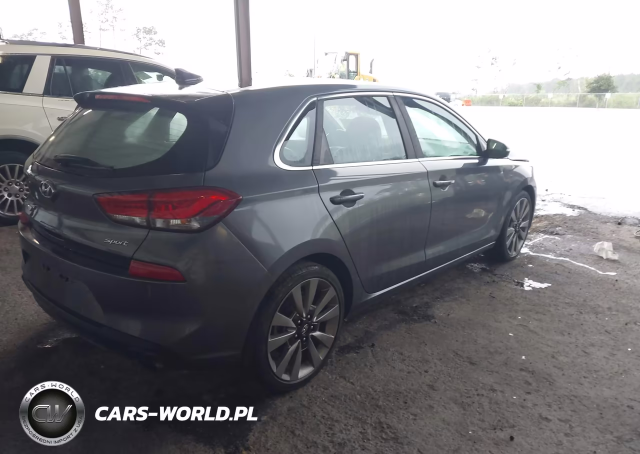 2018 Hyundai Elantra Gt Sport VIN:KMHH55LC0JU018236 - 4