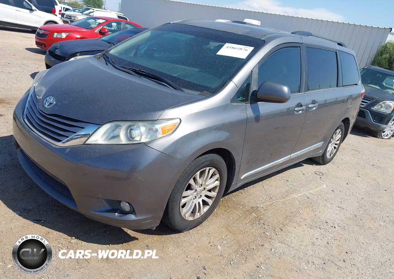 2017 Toyota Sienna Xle Premium 8 Passenger VIN:5TDYZ3DC6HS894125 - 2