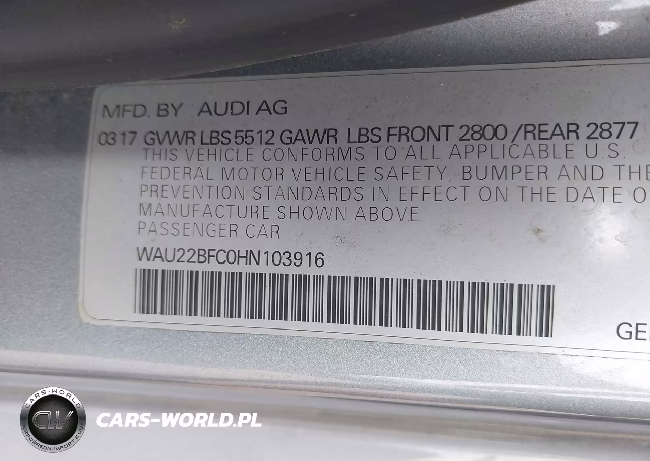 2017 Audi A7 3.0T Premium Plus VIN:WAU22BFC0HN103916 - 9