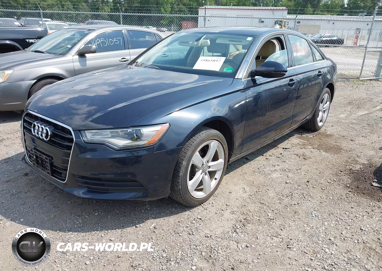 2012 Audi A6 2.0T Premium Plus VIN:WAUDFAFC4CN168154 - 2