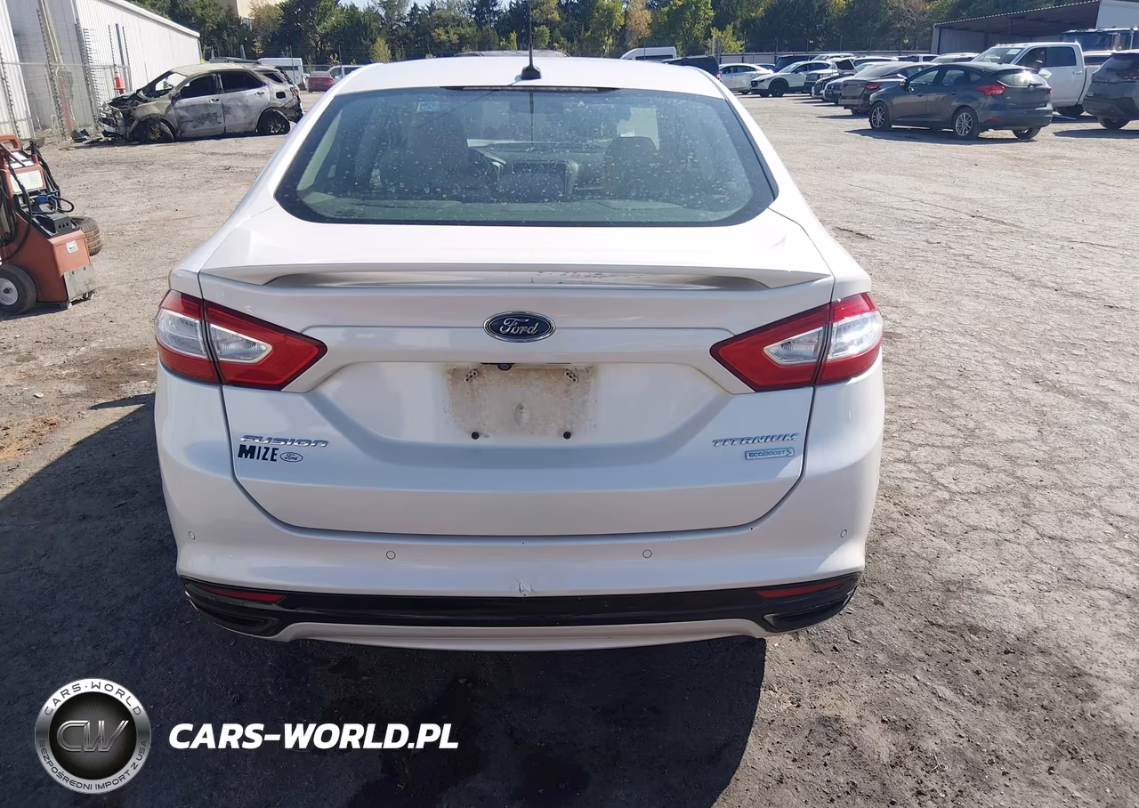 2016 Ford Fusion Titanium VIN:3FA6P0K90GR253899 - 17