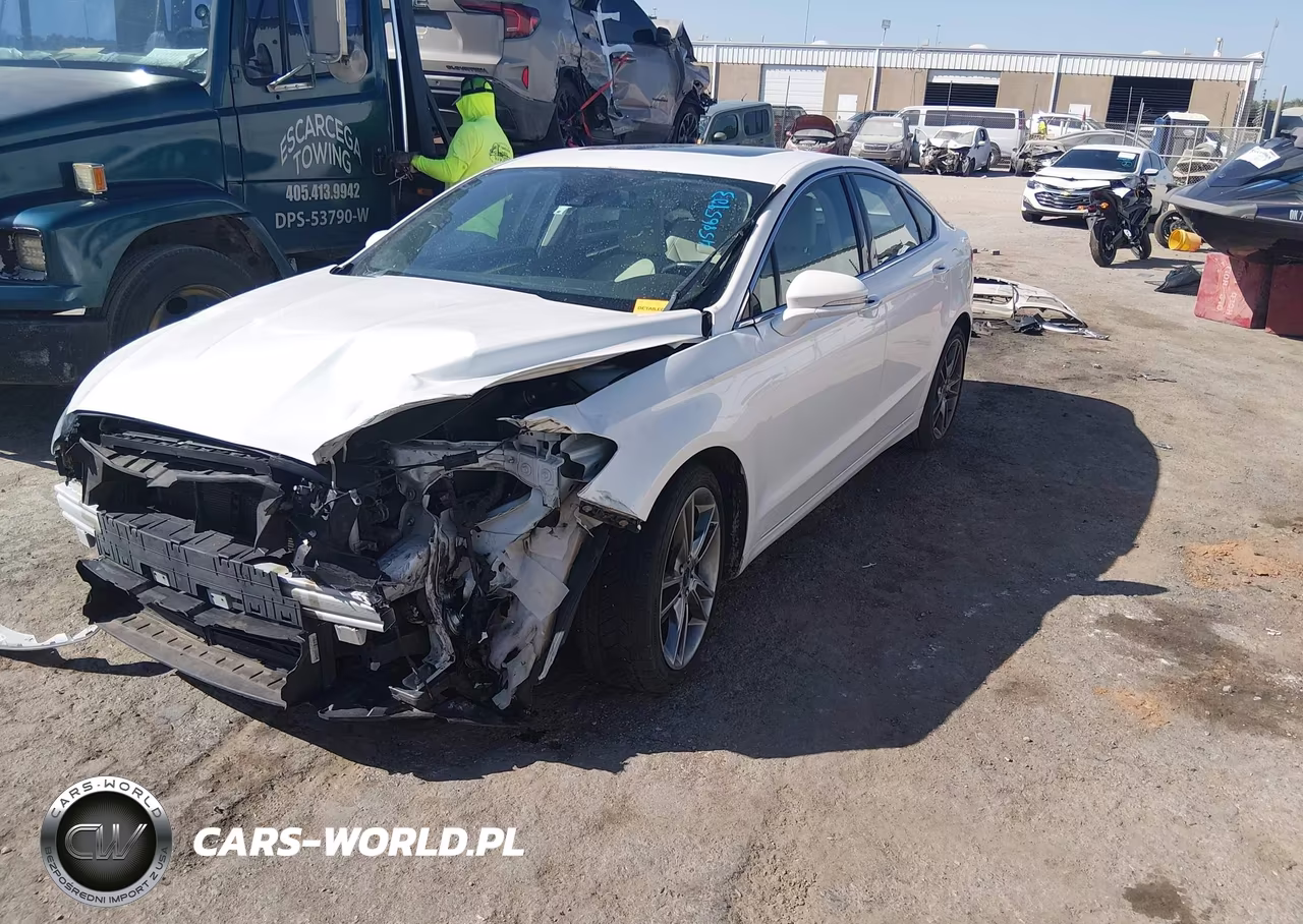 2016 Ford Fusion Titanium VIN:3FA6P0K90GR253899 - 2