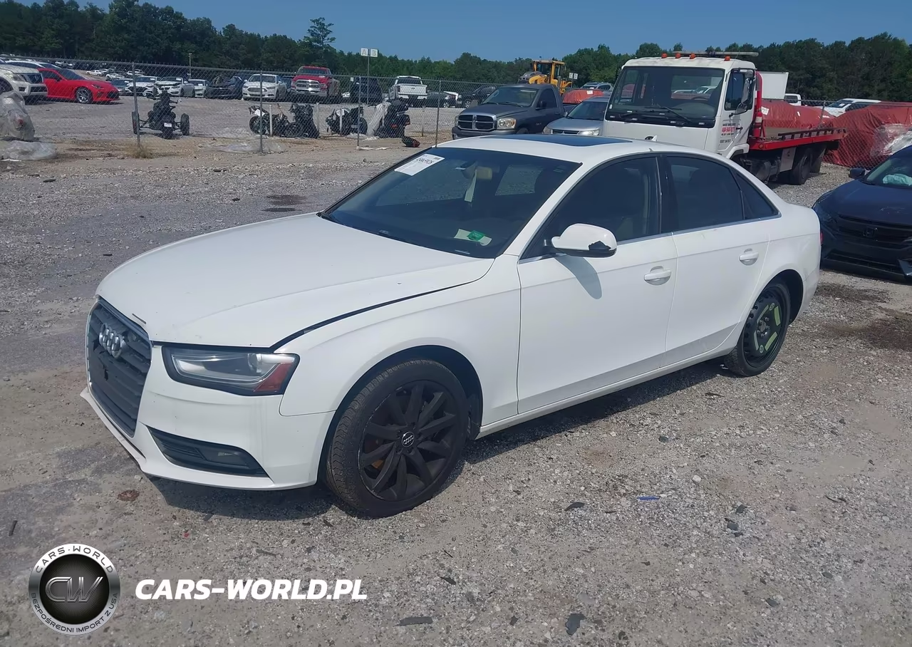 2013 Audi A4 2.0T Premium VIN:WAUAFAFL3DN049483 - 2