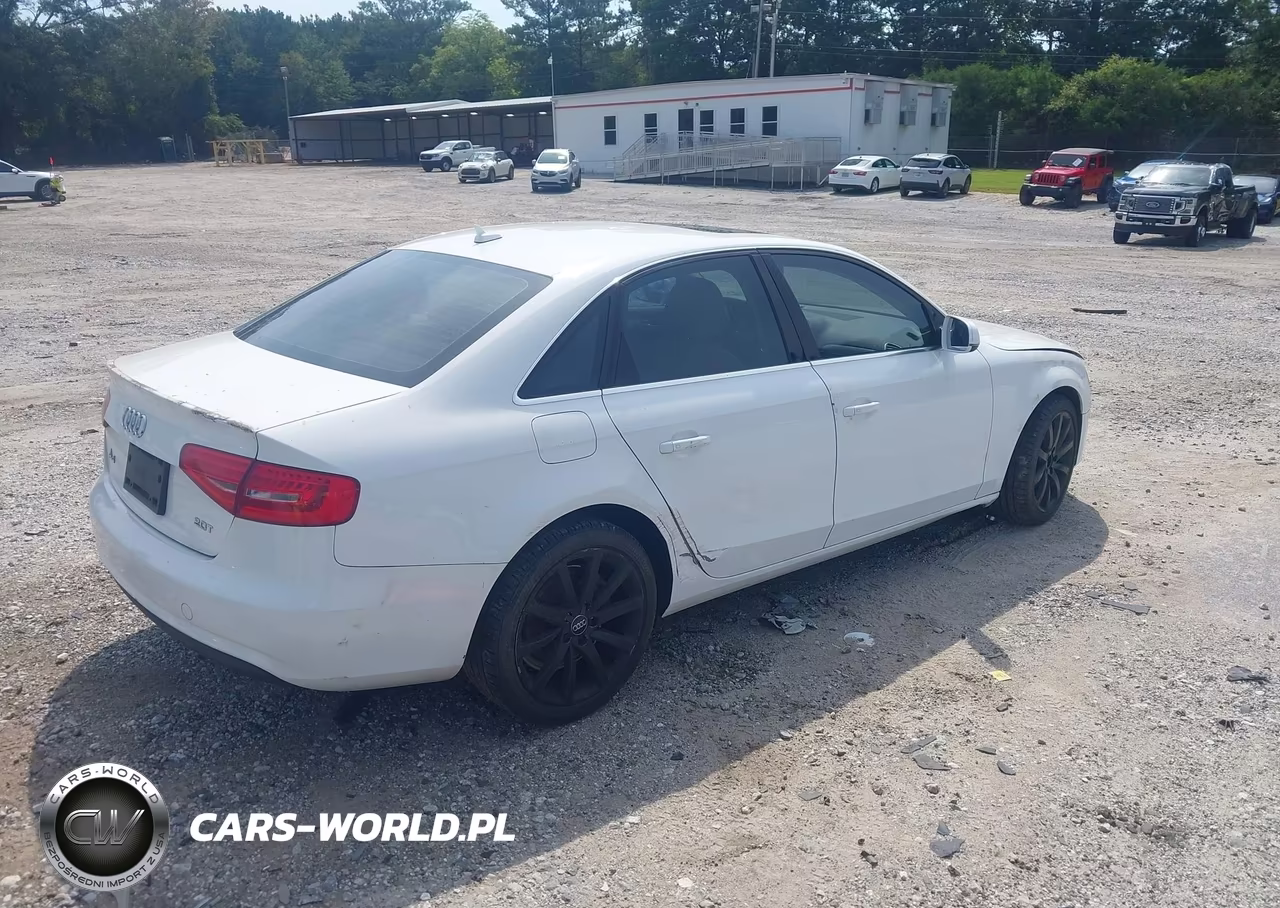2013 Audi A4 2.0T Premium VIN:WAUAFAFL3DN049483 - 4