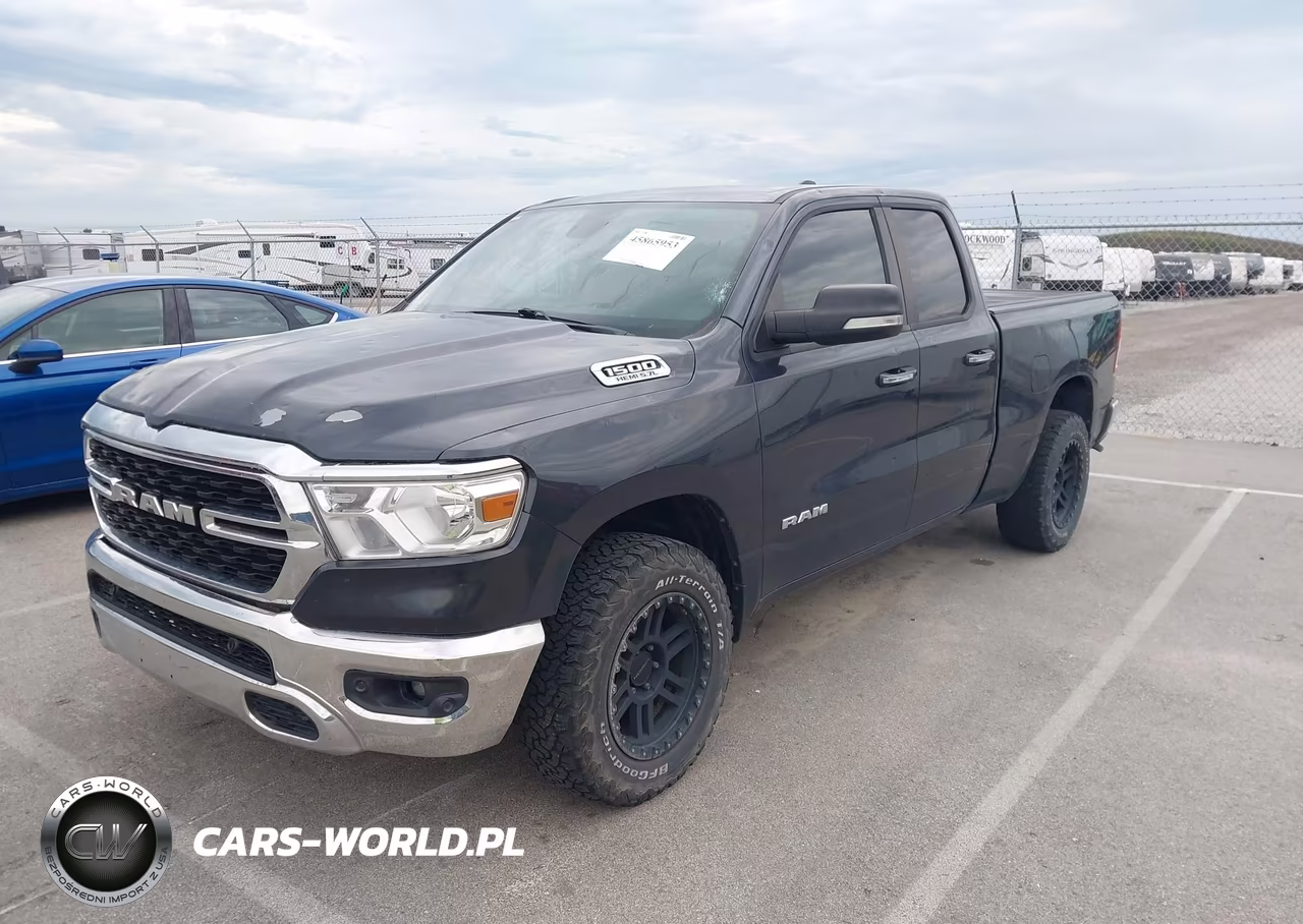 2020 Ram 1500 Big Horn 4X4 6'4 Box VIN:1C6SRFBT1LN198451 - 2
