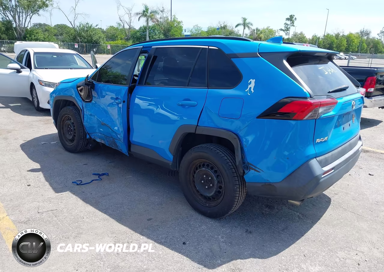 2019 Toyota Rav4 Le VIN:2T3H1RFV8KW039554 - 3