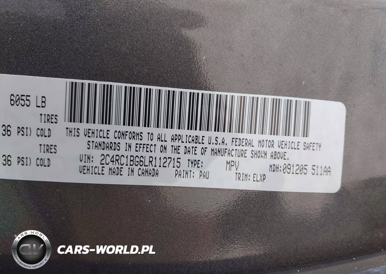 2020 Chrysler Pacifica Touring L VIN:2C4RC1BG6LR112715 - 9