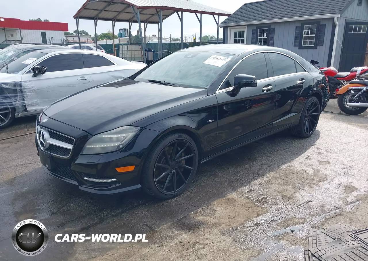 2012 Mercedes-Benz Cls 550 4Matic VIN:WDDLJ9BB1CA048527 - 2