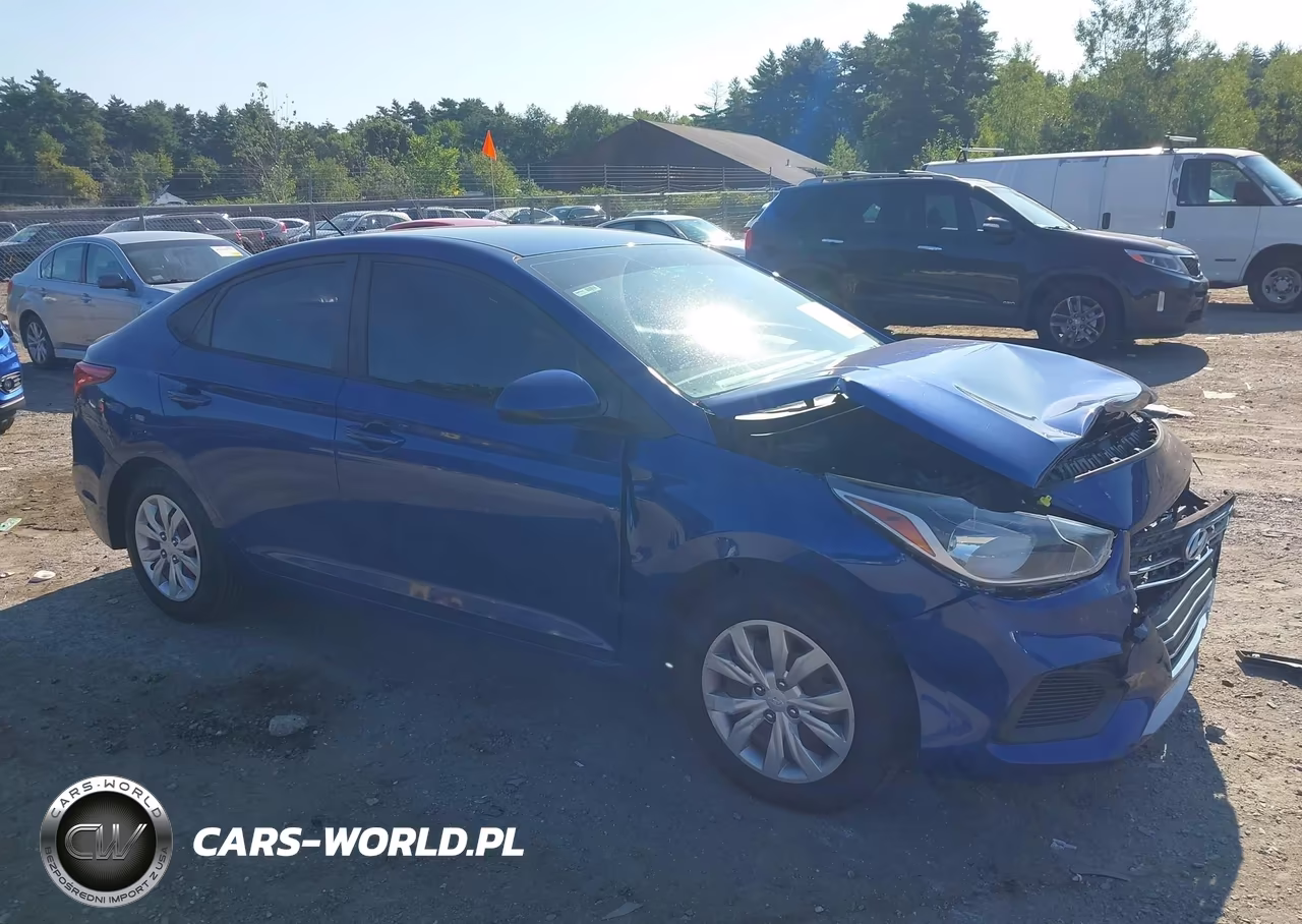 2020 Hyundai Accent Se VIN:3KPC24A68LE095226 - 1