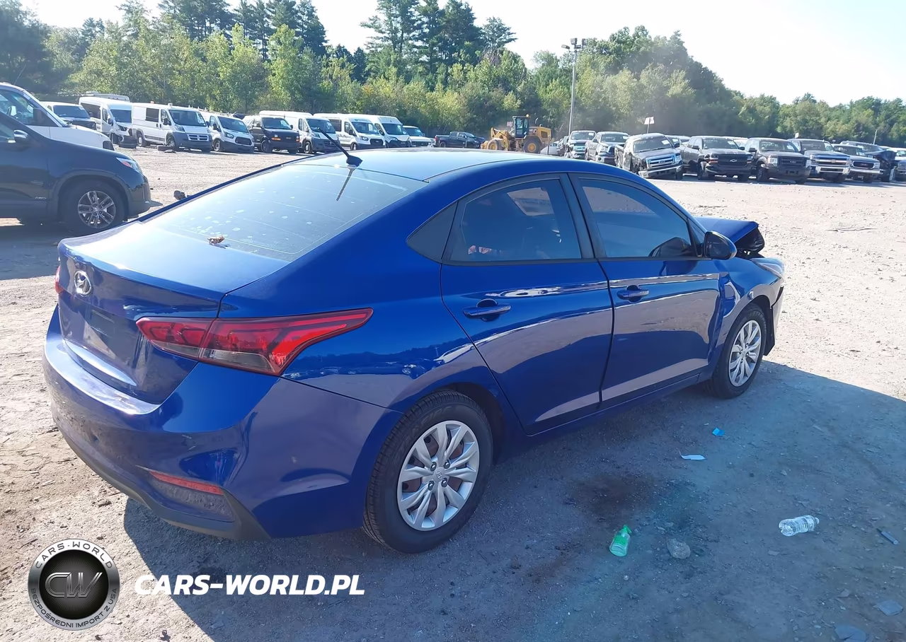 2020 Hyundai Accent Se VIN:3KPC24A68LE095226 - 4