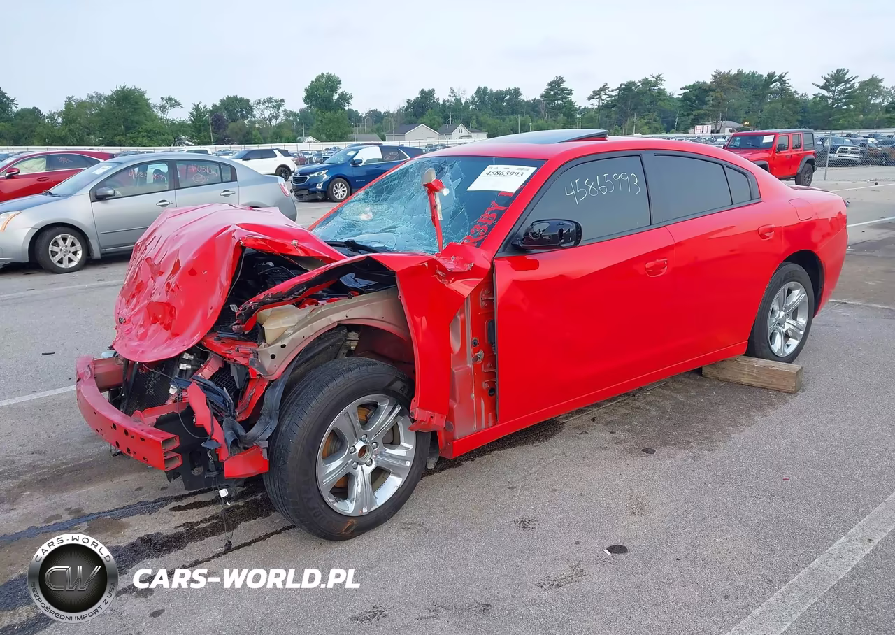 2019 Dodge Charger Sxt Rwd VIN:2C3CDXBG8KH728009 - 2