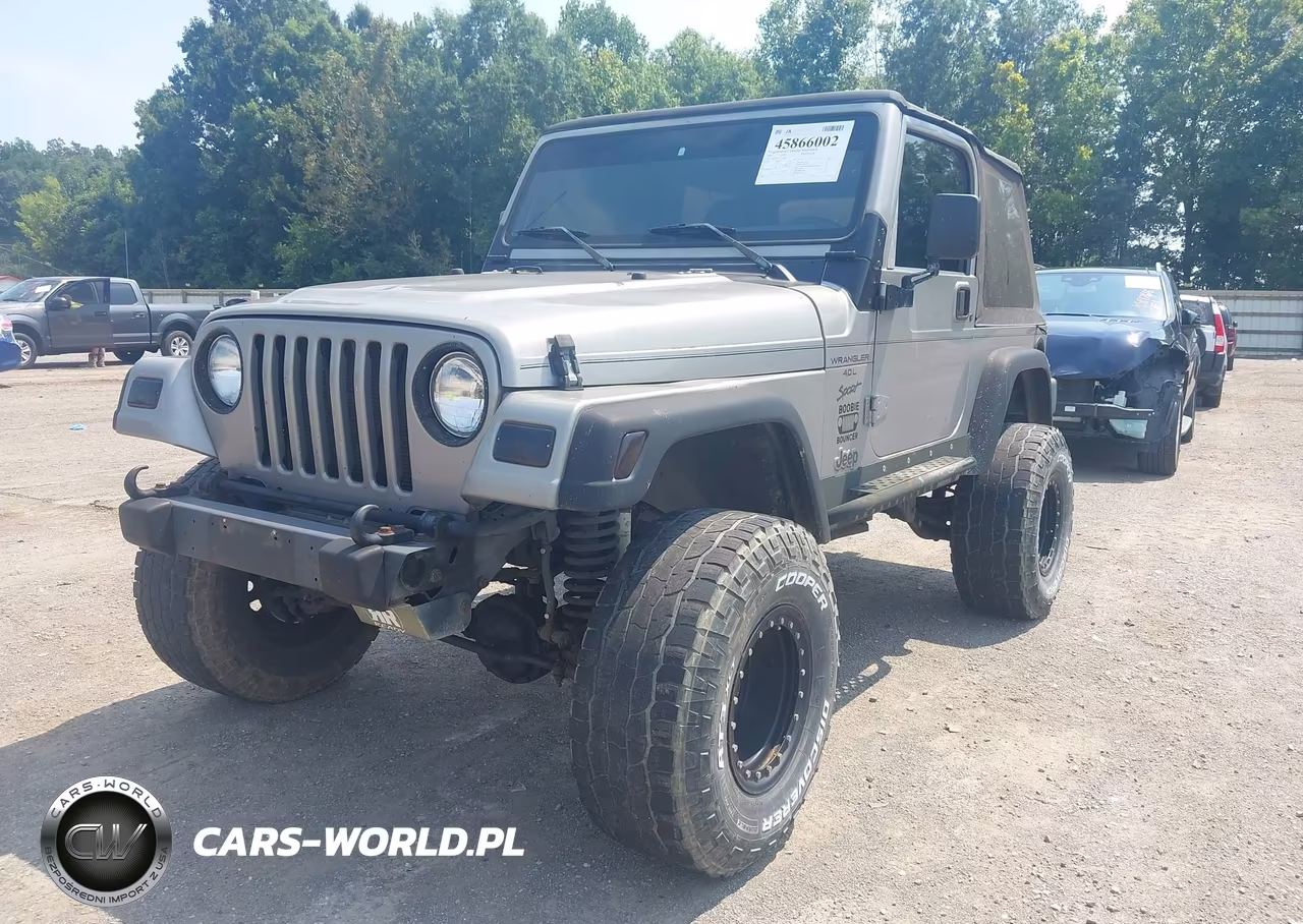 2001 Jeep Wrangler Sport VIN:1J4FA49S71P335956 - 2
