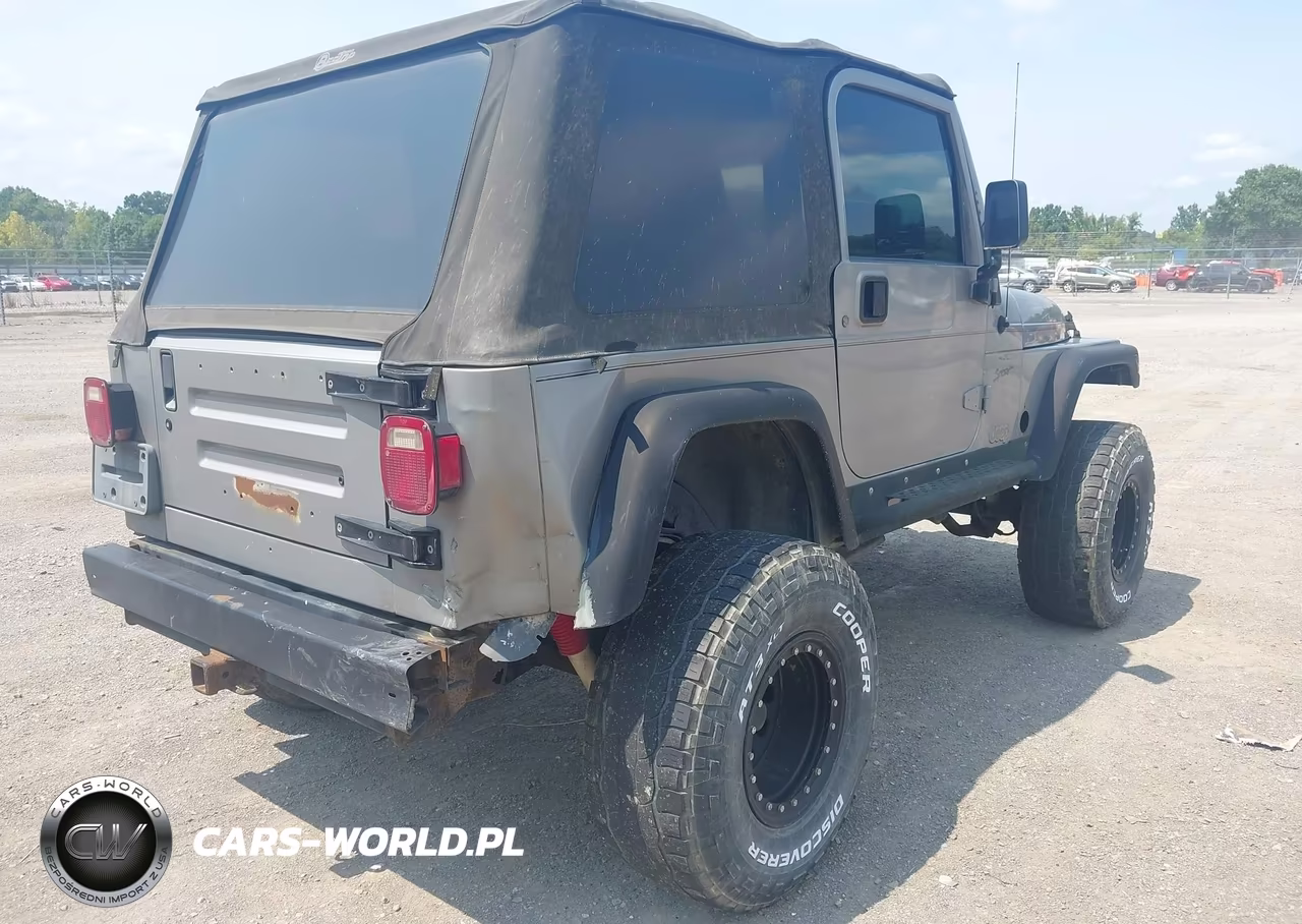 2001 Jeep Wrangler Sport VIN:1J4FA49S71P335956 - 4