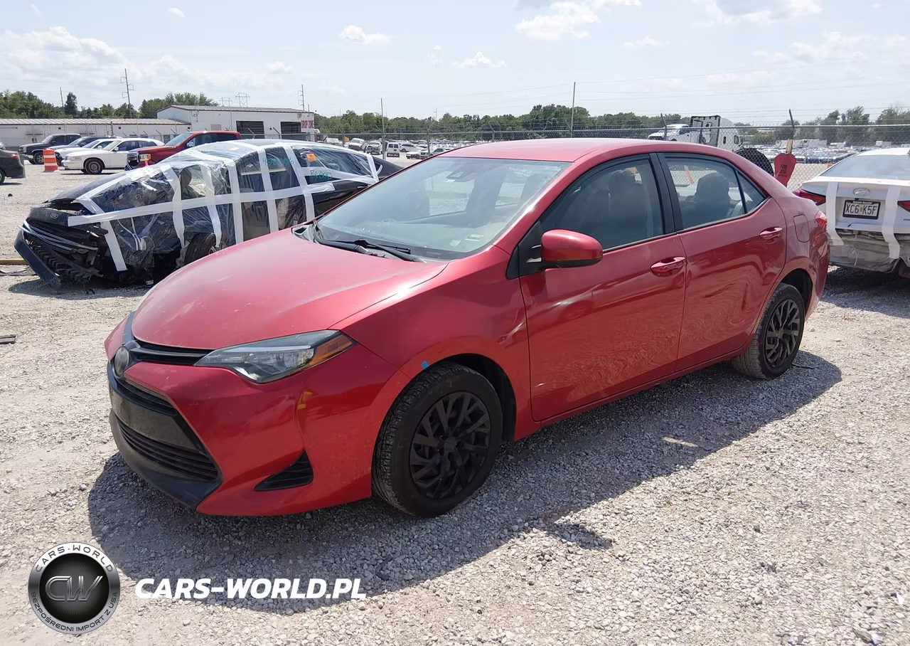 2017 Toyota Corolla Le VIN:5YFBURHE0HP571927 - 2