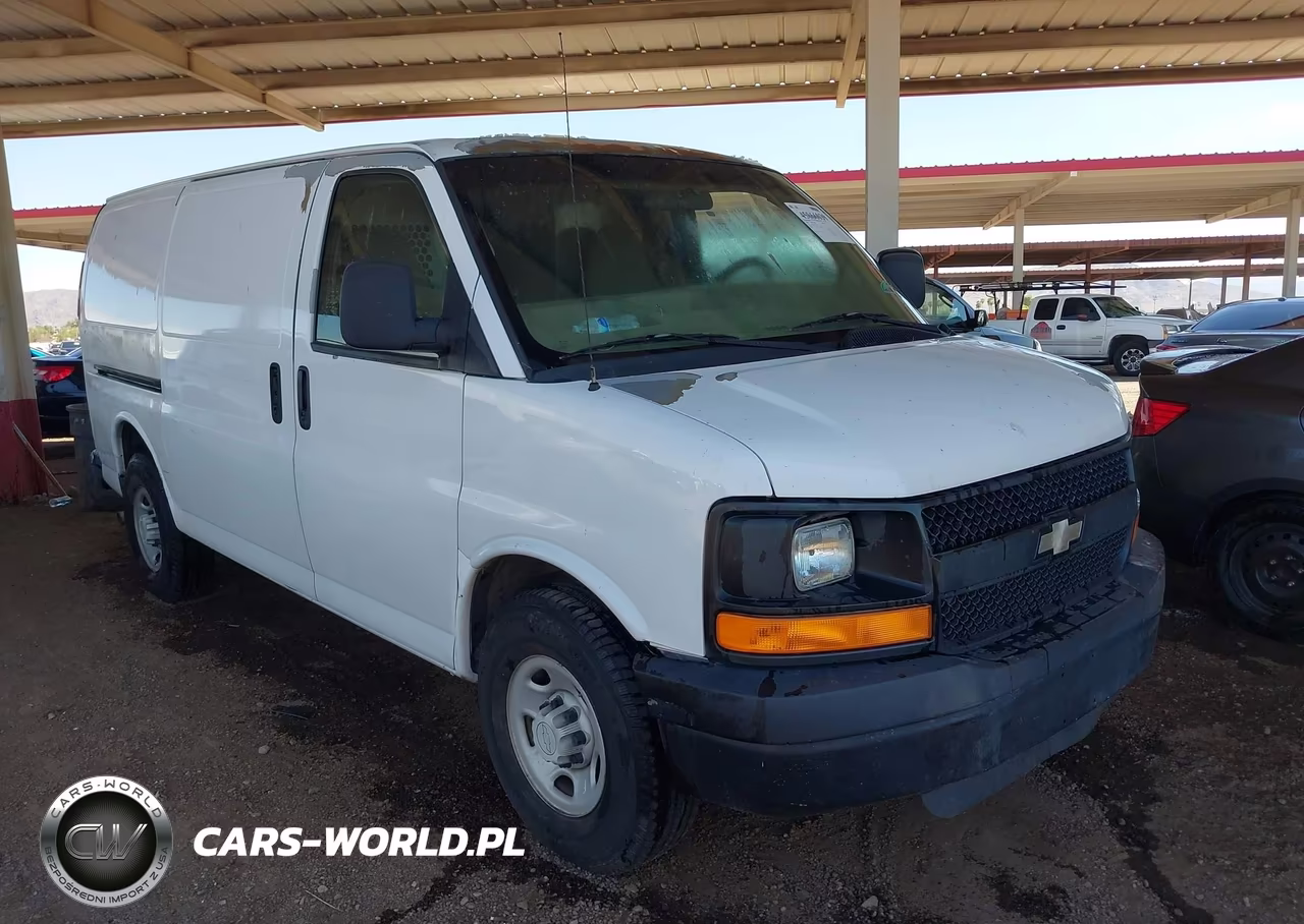 2008 Chevrolet Express Work Van VIN:1GCGG25C181166882 - 1
