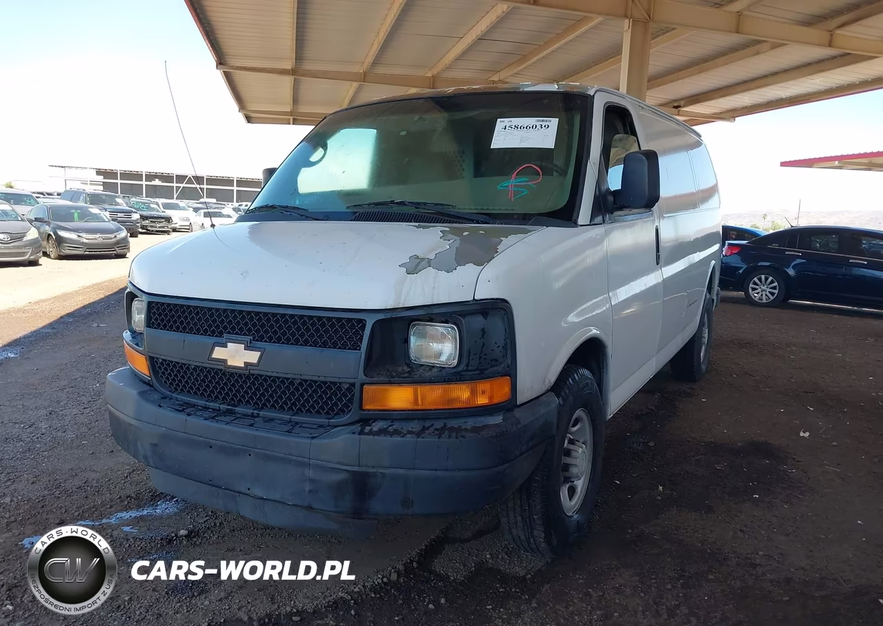 2008 Chevrolet Express Work Van VIN:1GCGG25C181166882 - 2