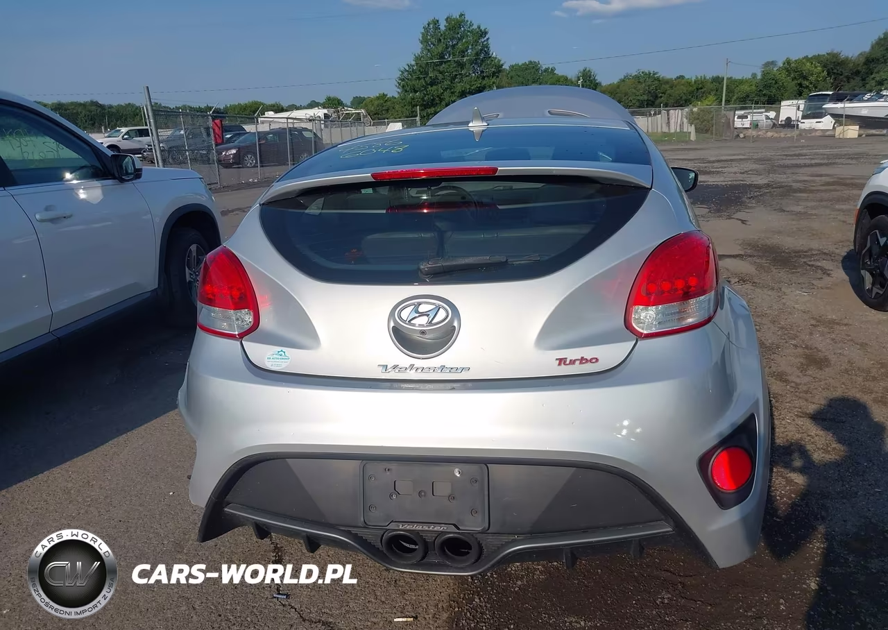 2014 Hyundai Veloster Turbo W-Black VIN:KMHTC6AE2EU204604 - 13
