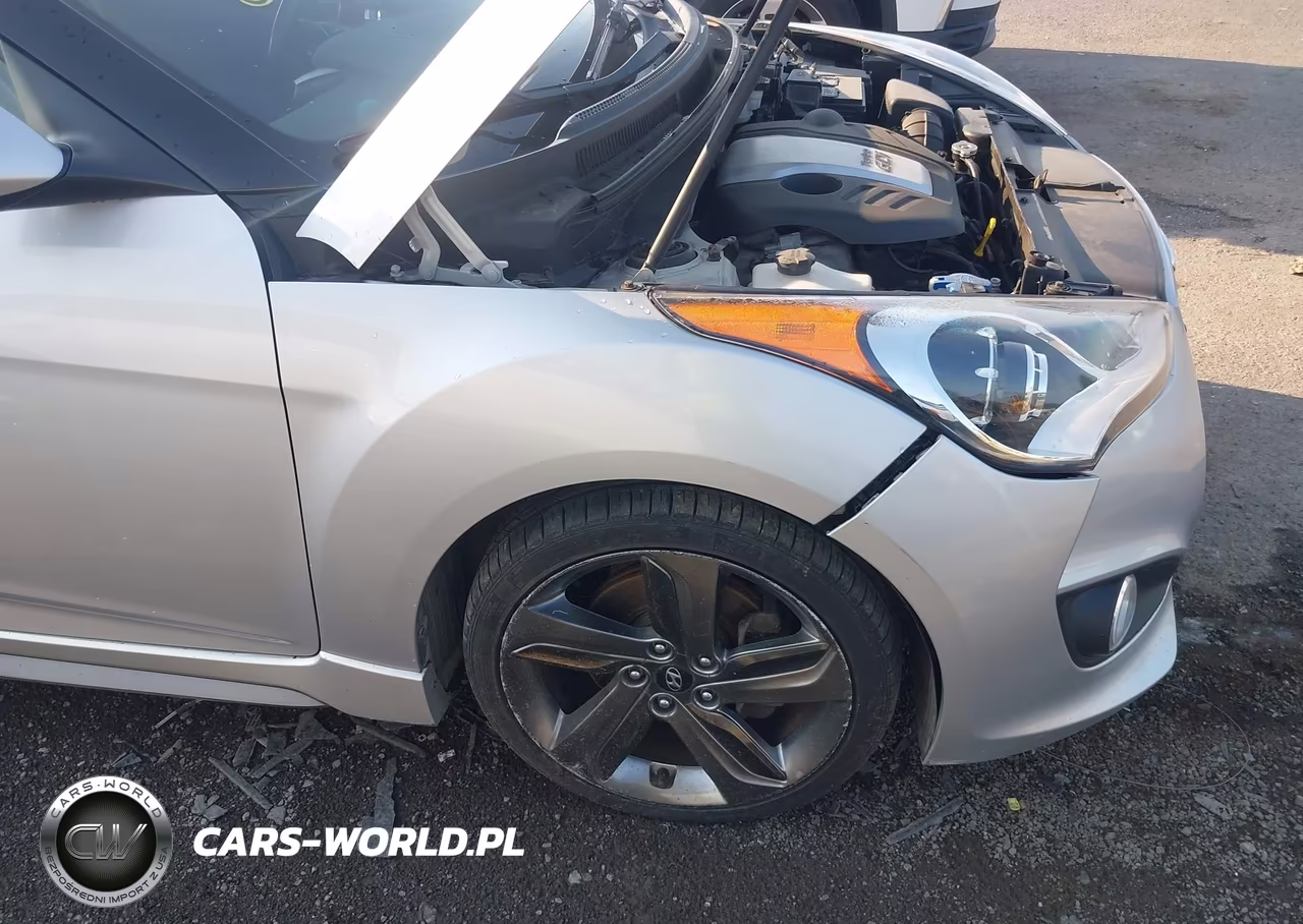 2014 Hyundai Veloster Turbo W-Black VIN:KMHTC6AE2EU204604 - 14