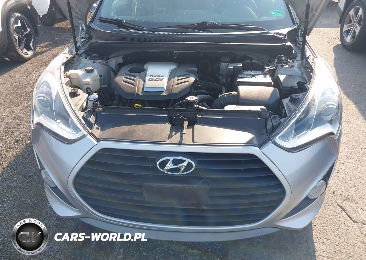 2014 Hyundai Veloster Turbo W-Black VIN:KMHTC6AE2EU204604 - 15