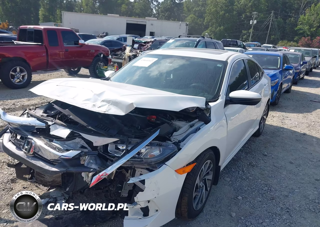 2018 Honda Civic Ex VIN:19XFC2F7XJE003451 - 2
