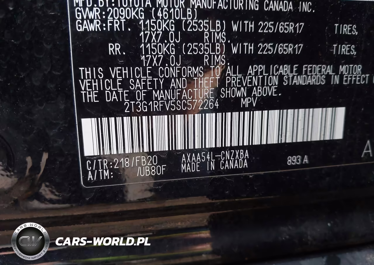 2025 Toyota Rav4 Le VIN:2T3G1RFV5SC572264 - 9