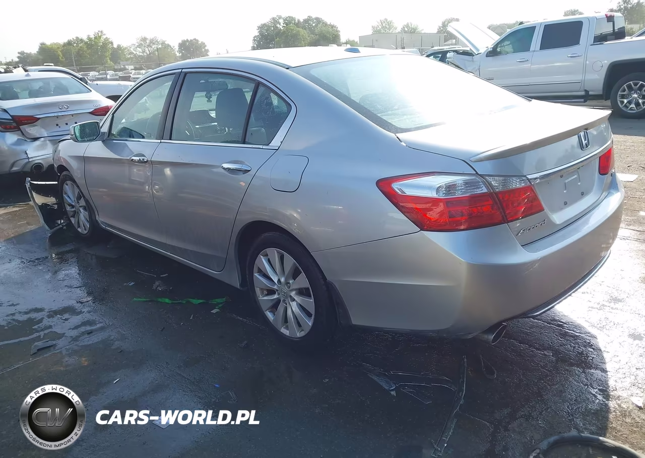 2013 Honda Accord Ex-L V-6 VIN:1HGCR3F84DA008184 - 3