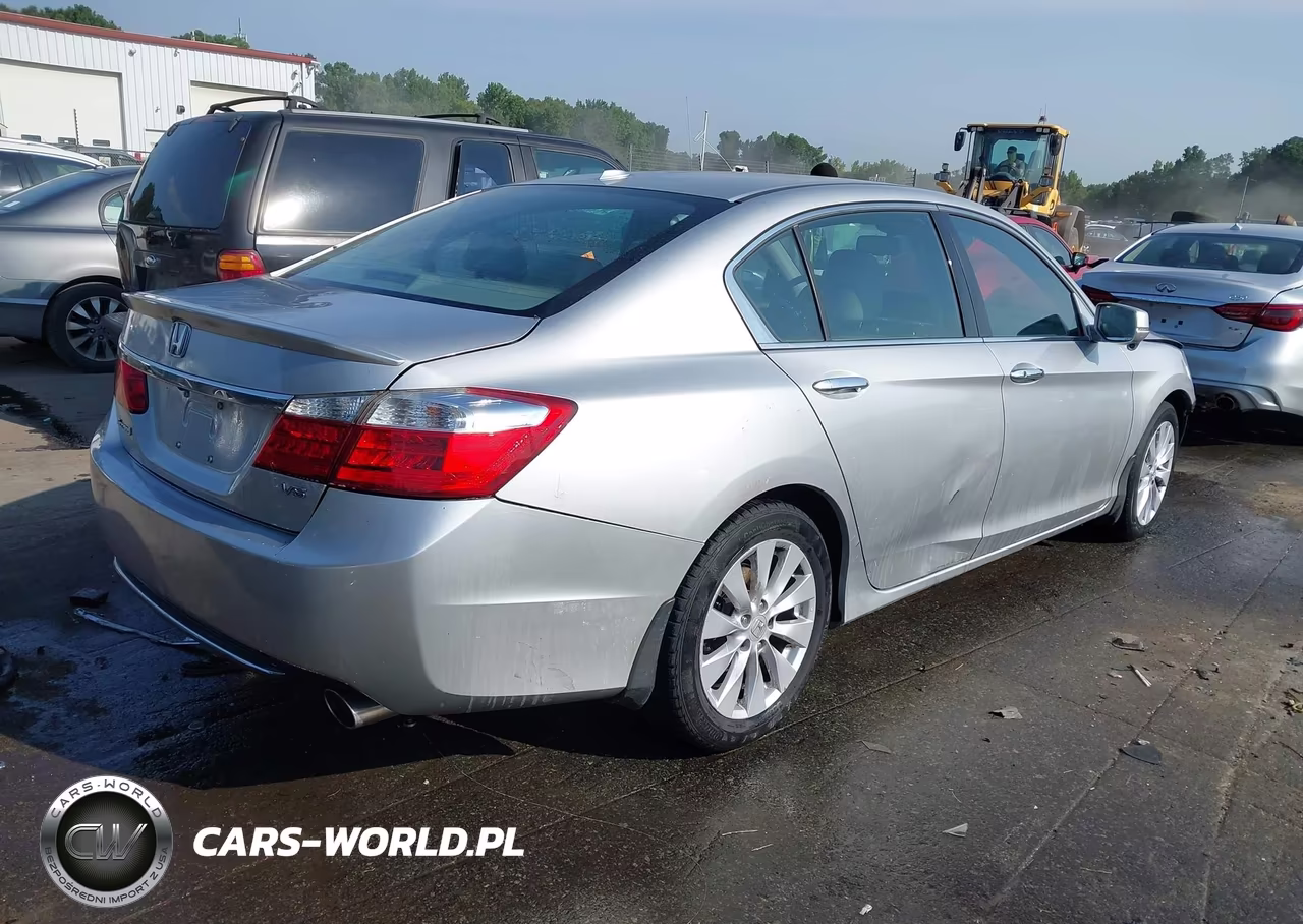 2013 Honda Accord Ex-L V-6 VIN:1HGCR3F84DA008184 - 4