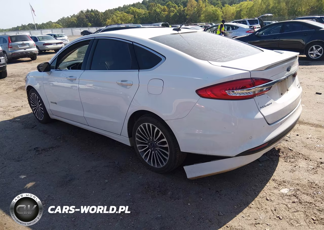 2018 Ford Fusion Hybrid Titanium VIN:3FA6P0RU0JR269943 - 3