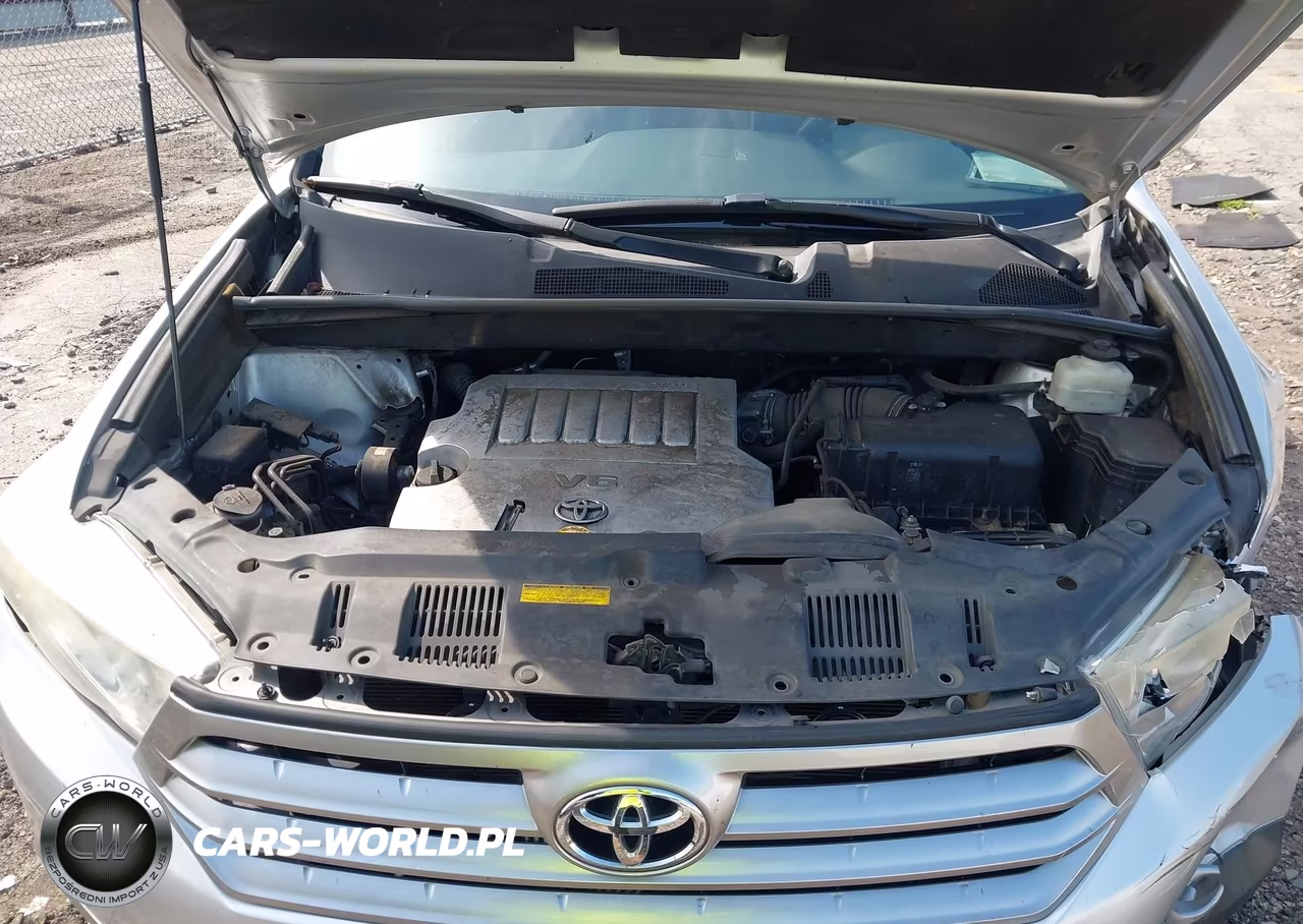 2013 Toyota Highlander Se V6 VIN:5TDBK3EH3DS242562 - 10