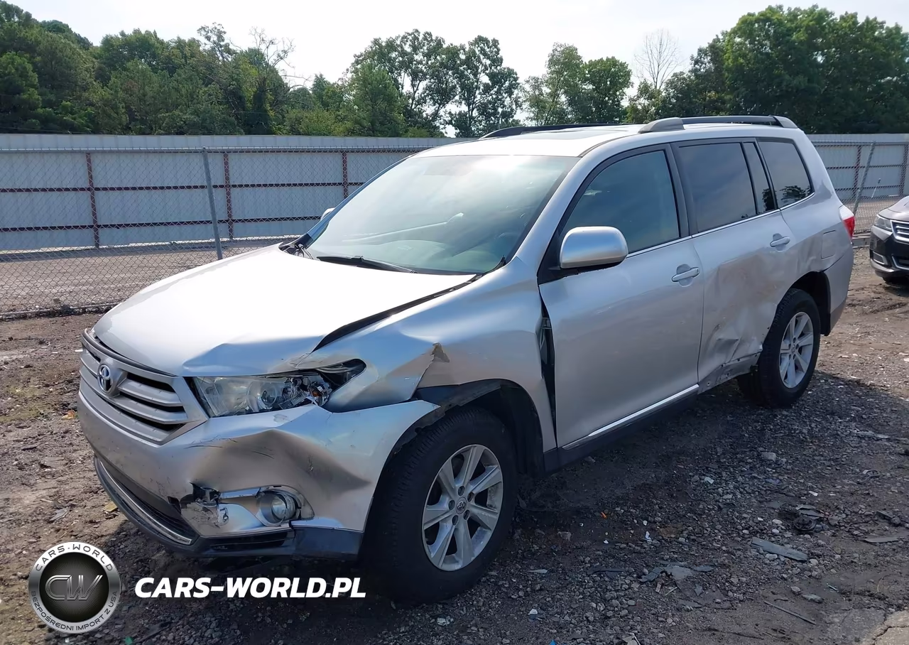 2013 Toyota Highlander Se V6 VIN:5TDBK3EH3DS242562 - 2