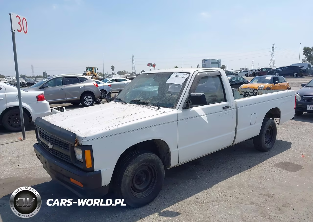 1991 Chevrolet S Truck S10 VIN:1GCCS14ZXM8100717 - 2