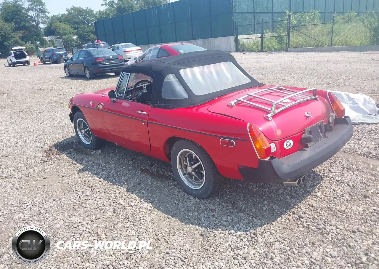1975 Mg Mgb VIN:GHN5UF385207G - 3