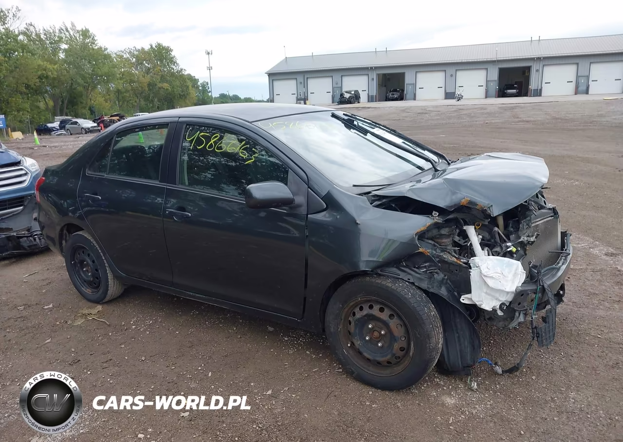 2010 Toyota Yaris VIN:JTDBT4K36A4068800 - 1