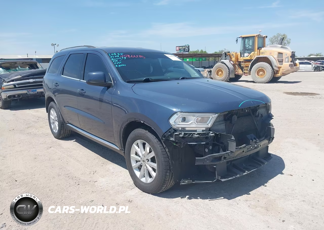 2021 Dodge Durango Sxt Plus Rwd VIN:1C4RDHAG1MC627011 - 1