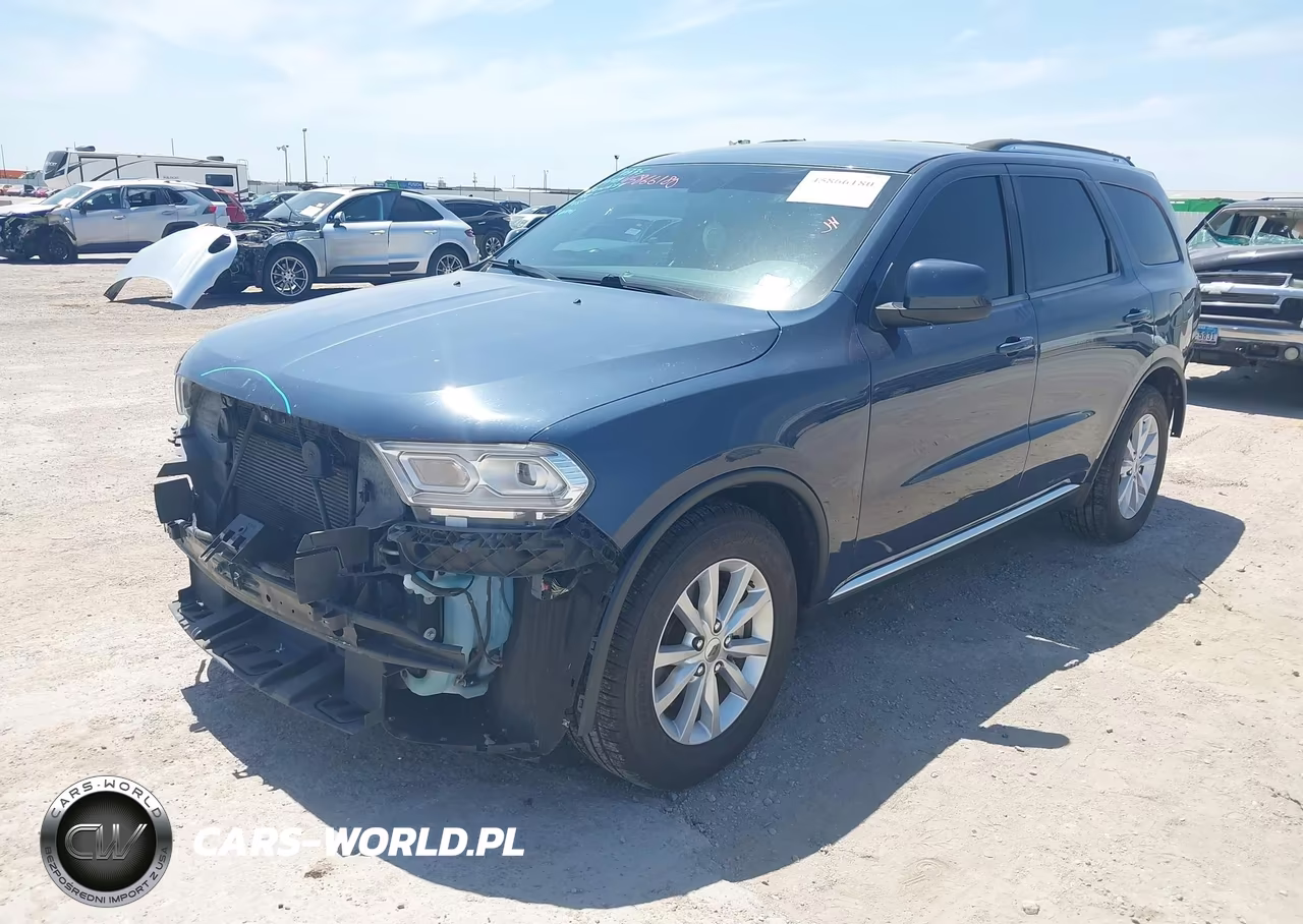 2021 Dodge Durango Sxt Plus Rwd VIN:1C4RDHAG1MC627011 - 2