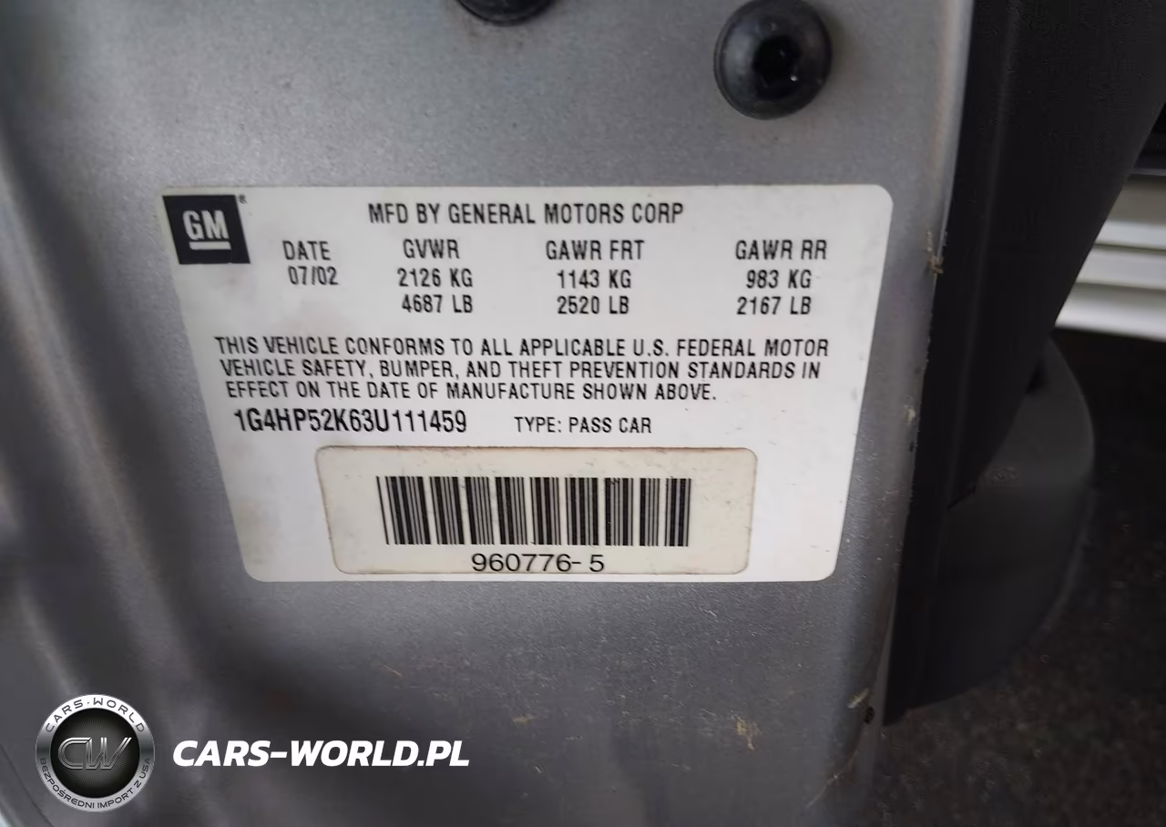 2003 Buick Lesabre Custom VIN:1G4HP52K63U111459 - 9