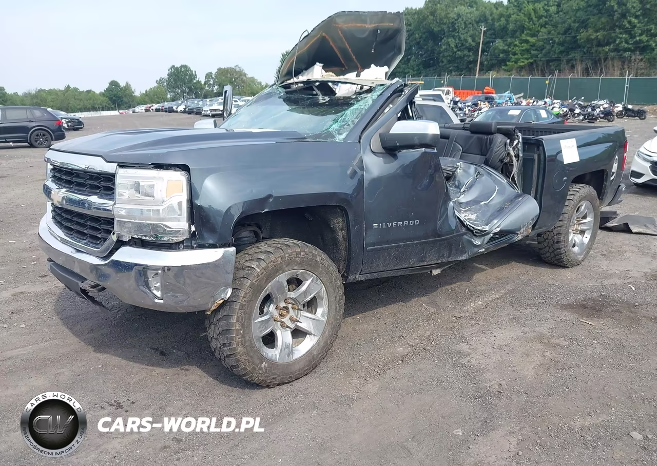 2018 Chevrolet Silverado 1500 1Lt VIN:3GCUKREC4JG168644 - 2