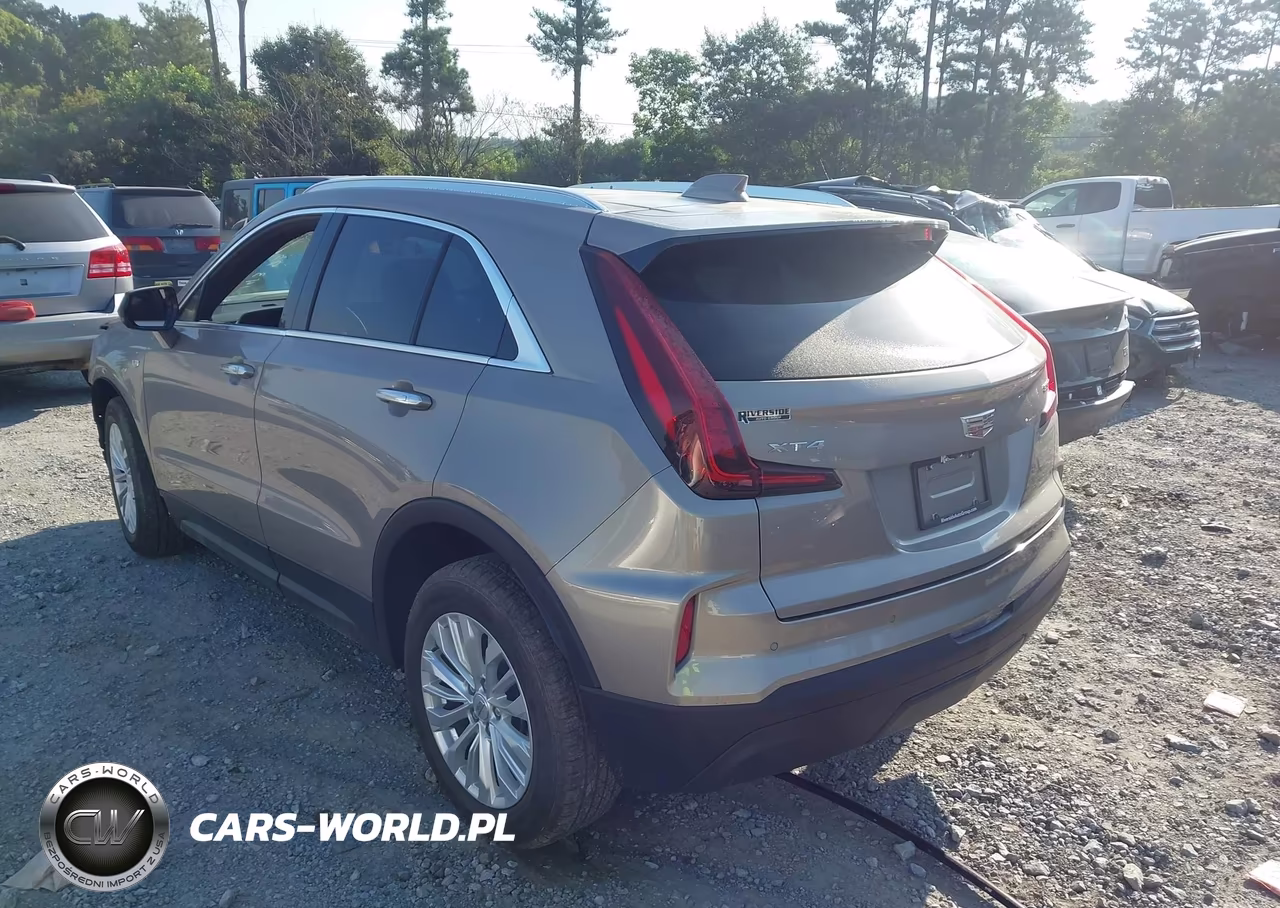 2024 Cadillac Xt4 Fwd Luxury VIN:1GYAZAR40RF143931 - 3