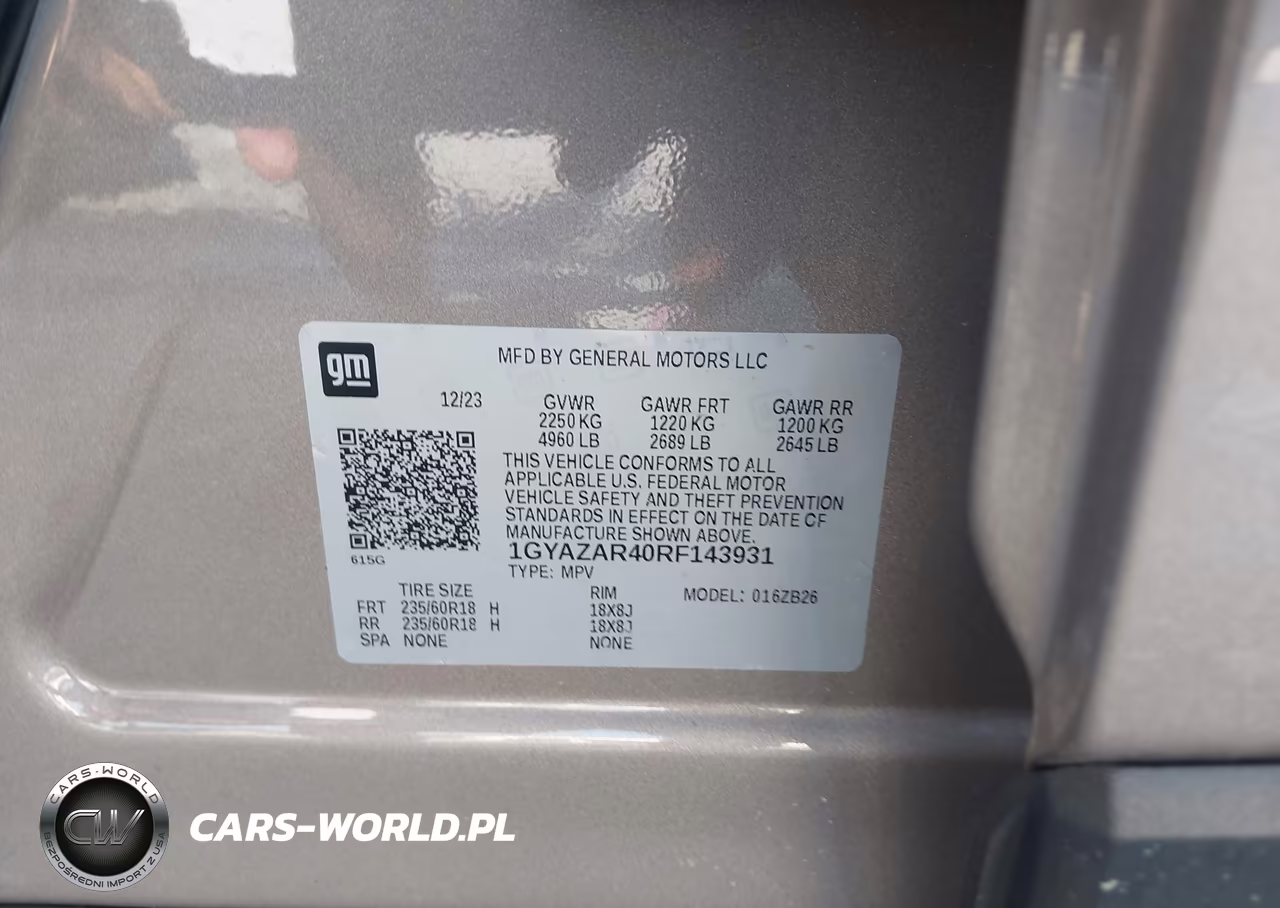 2024 Cadillac Xt4 Fwd Luxury VIN:1GYAZAR40RF143931 - 9