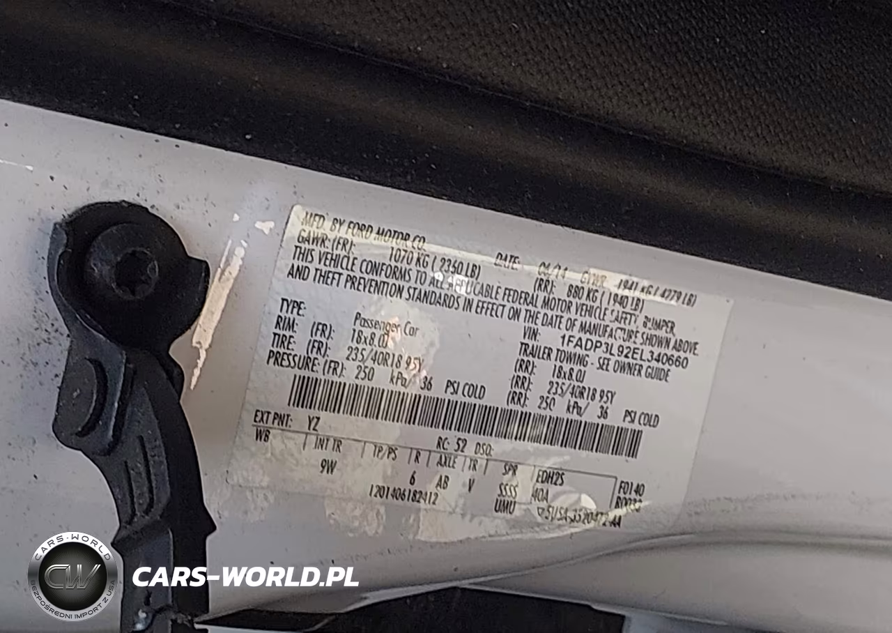 2014 Ford Focus St VIN:1FADP3L92EL340660 - 9