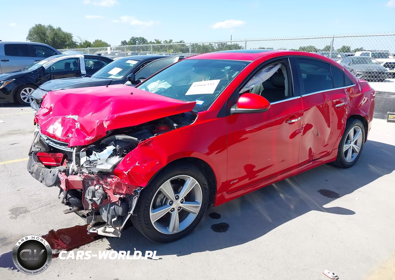 2012 Chevrolet Cruze 2Lt VIN:1G1PG5SC5C7387776 - 2