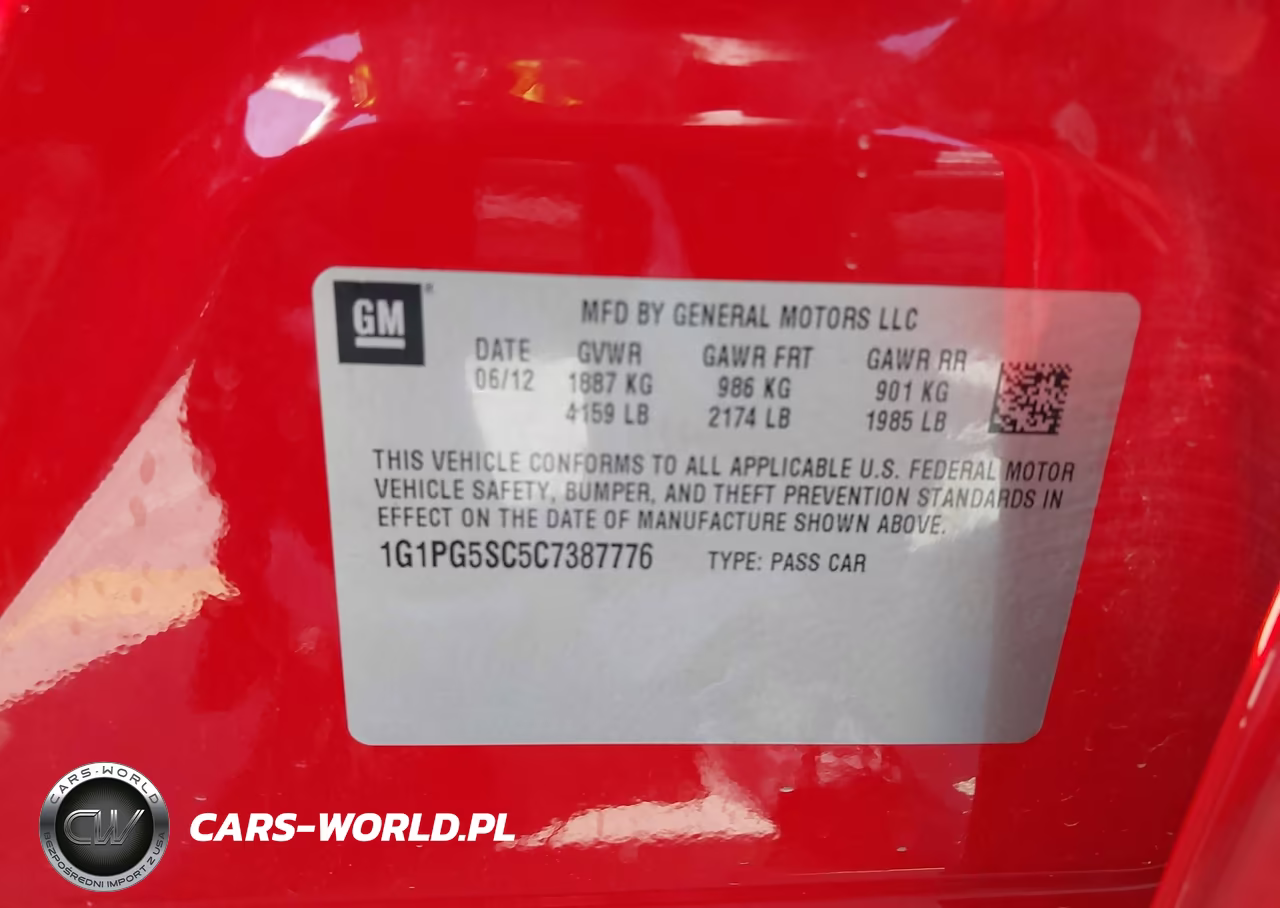 2012 Chevrolet Cruze 2Lt VIN:1G1PG5SC5C7387776 - 9
