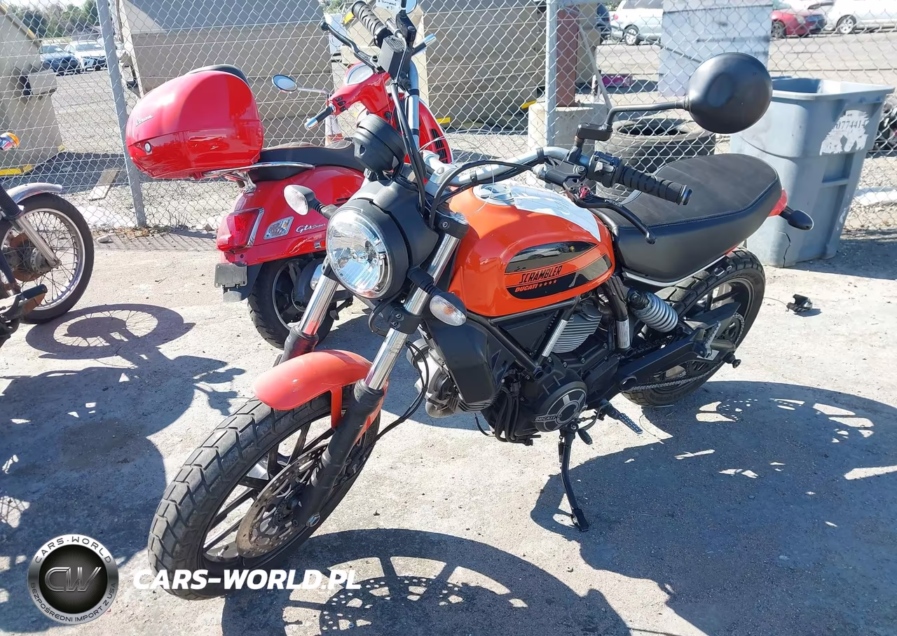2016 Ducati Scrambler VIN:ML015AXG3GT000095 - 2