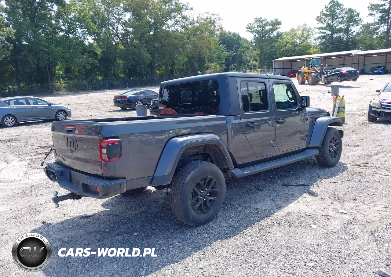 2021 Jeep Gladiator Sport S 4X4 VIN:1C6HJTAG3ML605168 - 4
