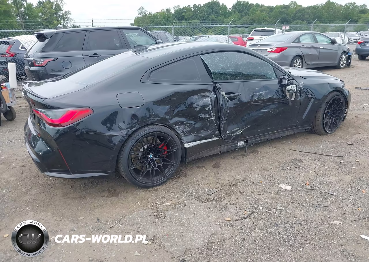 2021 BMW M4 Competition VIN:WBS33AZ03MCG31340 - 4