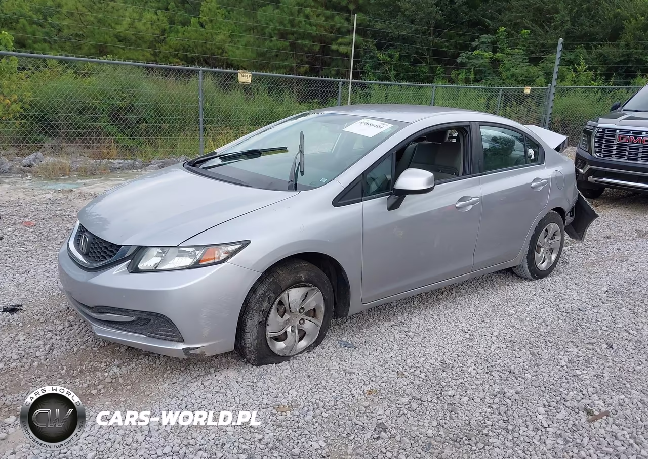 2013 Honda Civic Lx VIN:19XFB2F55DE097566 - 2