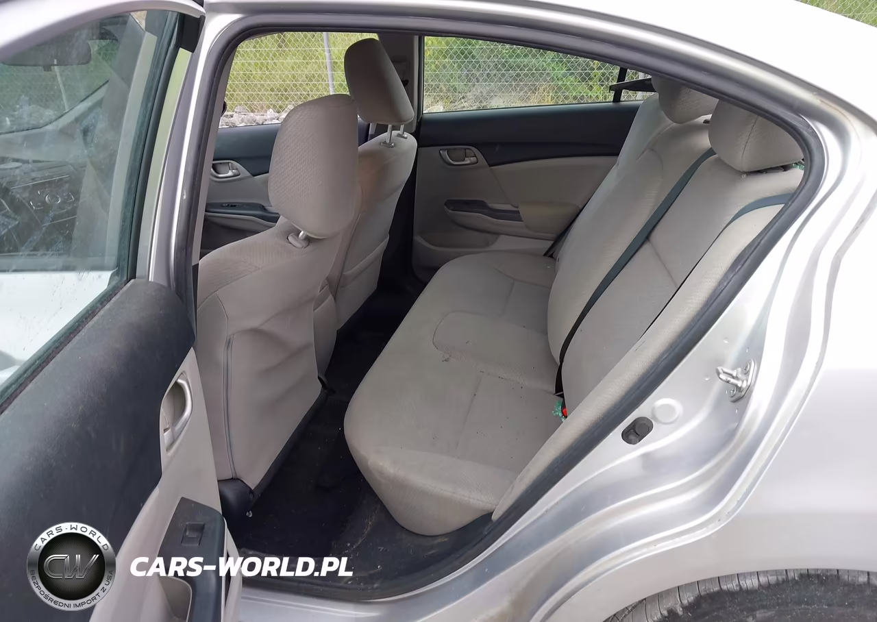 2013 Honda Civic Lx VIN:19XFB2F55DE097566 - 8