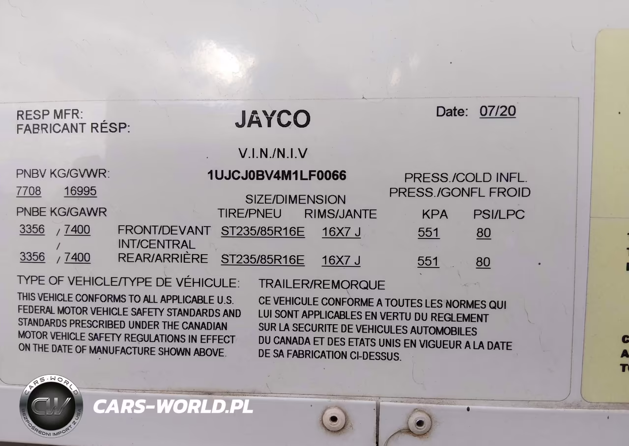 2021 Jayco North Point VIN:1UJCJ0BV4M1LF0066 - 9