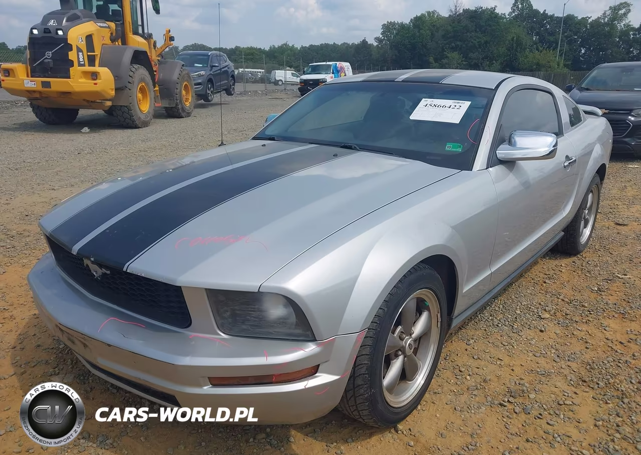 2005 Ford Mustang V6 Deluxe-V6 Premium VIN:1ZVFT80N055145526 - 2