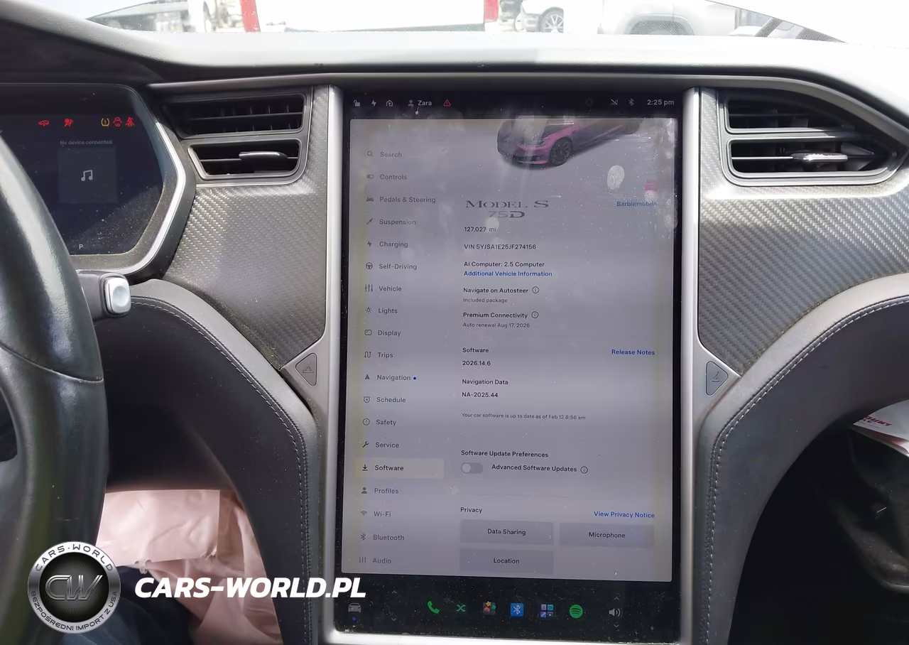 2018 Tesla Model S 100D-75D-P100D VIN:5YJSA1E25JF274156 - 18